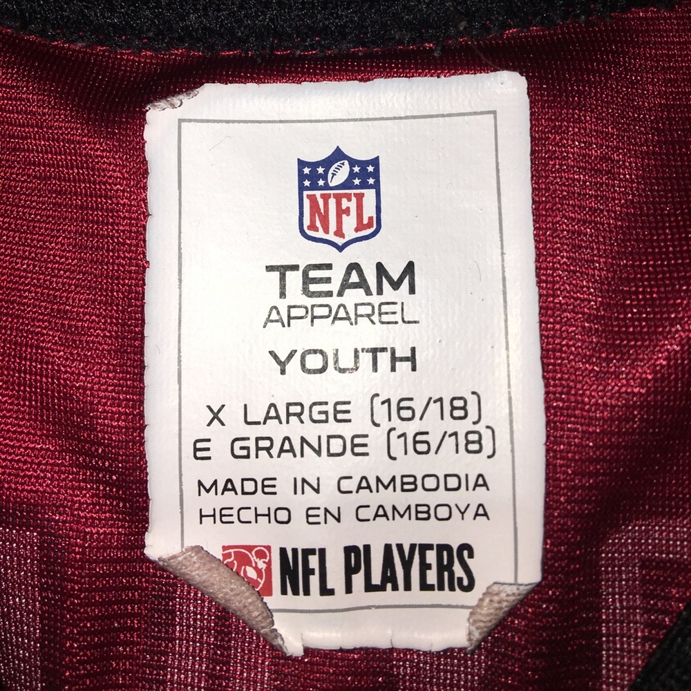 NFL Official Matt Ryan Youth Jersey - Picture 3 of 3